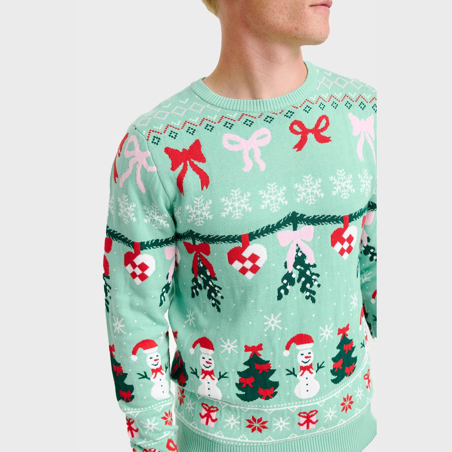 The Bow Christmas Sweater β Men